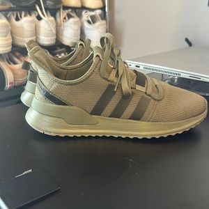 Army Green Adidas Sneakers